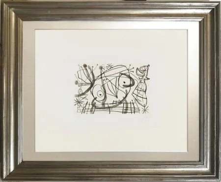 Água-Tinta Miró - Fissures