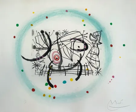 Água-Tinta Miró - Fissures