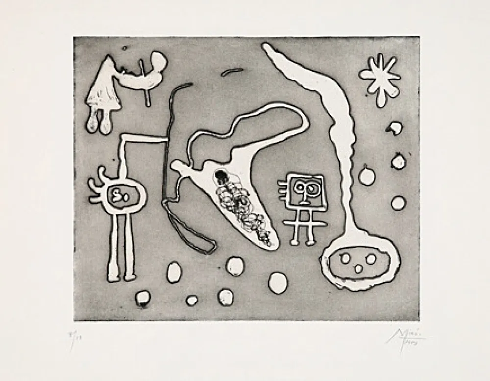 Água-Forte E Água-Tinta Miró - From 