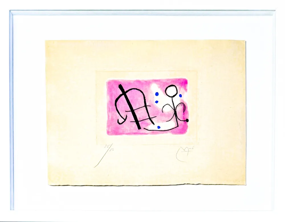 Água-Forte E Água-Tinta Miró - Fusées