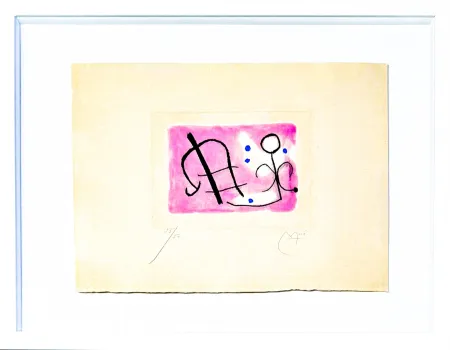 Água-Forte E Água-Tinta Miró - Fusées