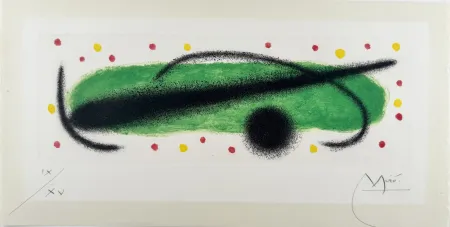 Água-Forte Miró - Fusées