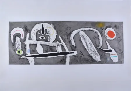 Água-Forte E Água-Tinta Miró - Grand Vent 