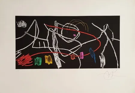Gravura Miró - Gravure pour une exposition