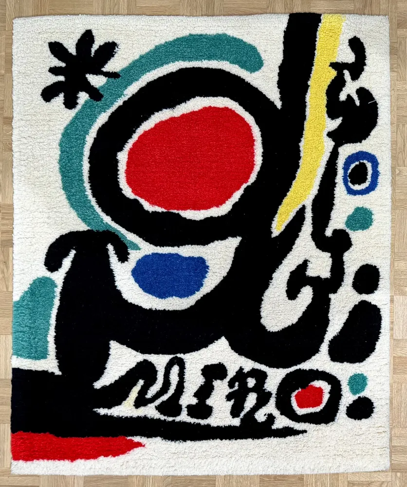 Múltiplo Miró - Joan Miró (1893–1983) - Fondation Maeght - Shaggy rug, made of pure virgin wool