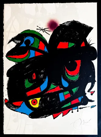 Litografia Miró - Joan Miró (1893–1983) - FUNDACIÓ JOAN MIRÓ - Color lithograph on paper - 1976