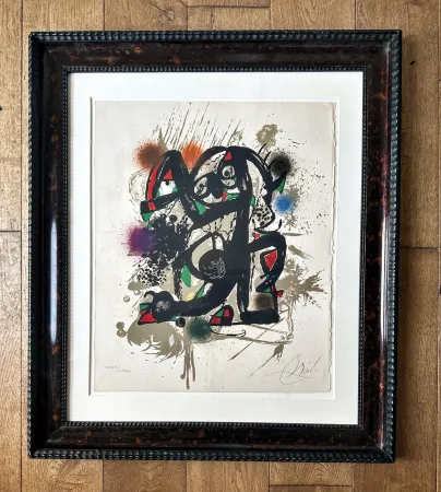 Litografia Miró - Joan Miro Lithographs III / Maeght 1118 