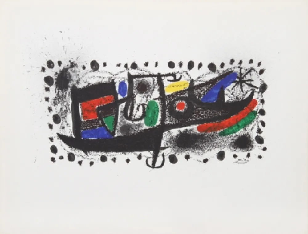 Litografia Miró - Joan Miro und Katalonien