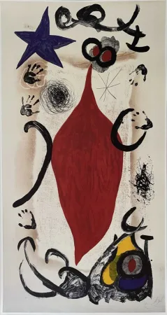 Cartaz Miró - La Grande Écaillère