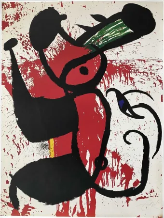 Cartaz Miró - La Ruisselante (Variante)
