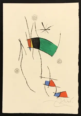 Gravura Miró - La Spirale 2
