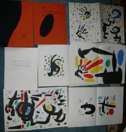 Livro Ilustrado Miró - Les essences de la terre