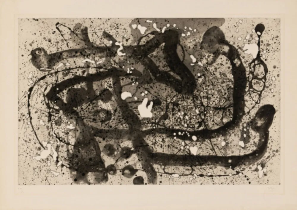 Água-Tinta Miró - Les Geants III