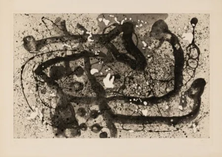 Água-Tinta Miró - Les Geants III