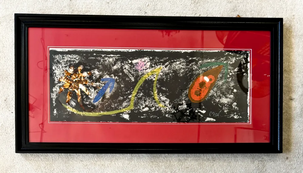 Litografia Miró - Les Penalites De L'enfer Ou Les Nouvelles-Hebrides 