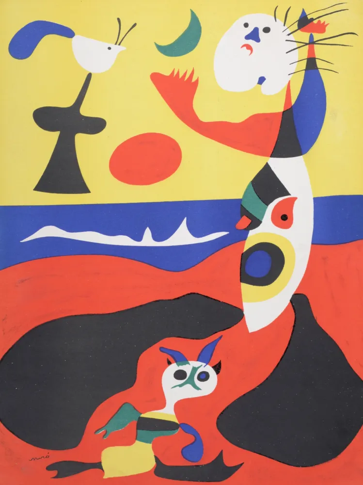 Litografia Miró - L’Eté, 1938