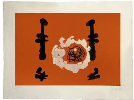 Água-Tinta Miró - 'L'Invention du feu'