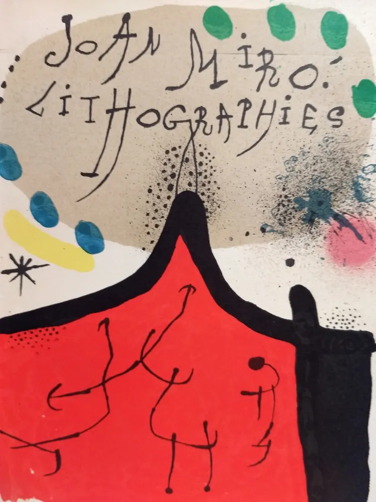 Livro Ilustrado Miró - Lithographies