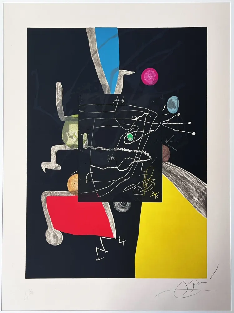 Água-Forte E Água-Tinta Miró - Llibre dels sis sentits (Books of th six senses) 