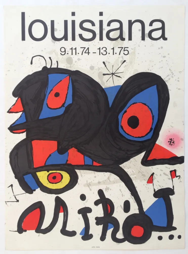 Cartaz Miró - Louisiana