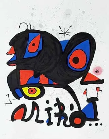Litografia Miró - Louisiana