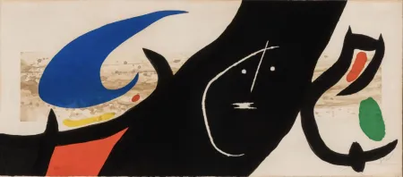 Água-Forte E Água-Tinta Miró - Maja negra