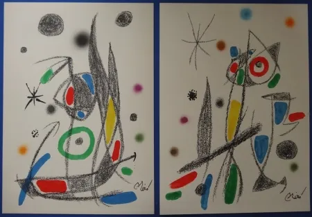 Litografia Miró - Maravillas (20 lithographies)