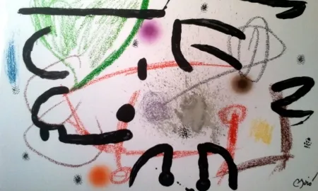 Litografia Miró - MARAVILLAS CON VARIACIONES ACROSTICAS