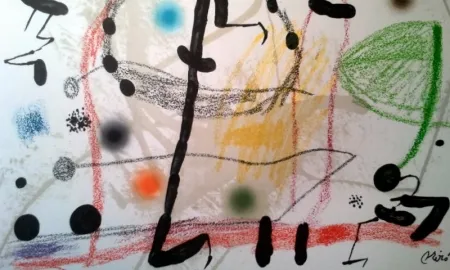 Litografia Miró - MARAVILLAS CON VARIACIONES ACROSTICAS