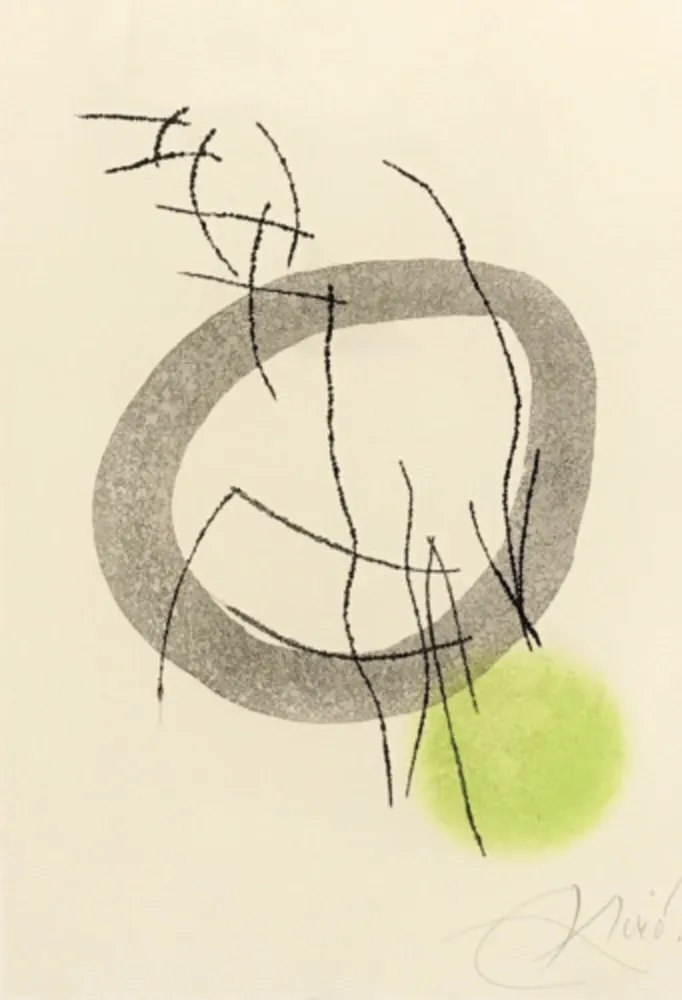 Gravura Miró - Miranda et La Spirale