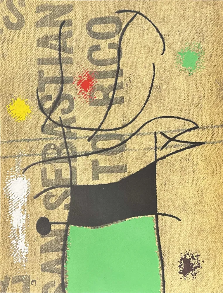 Litografia Miró - Miro 1959-1960 