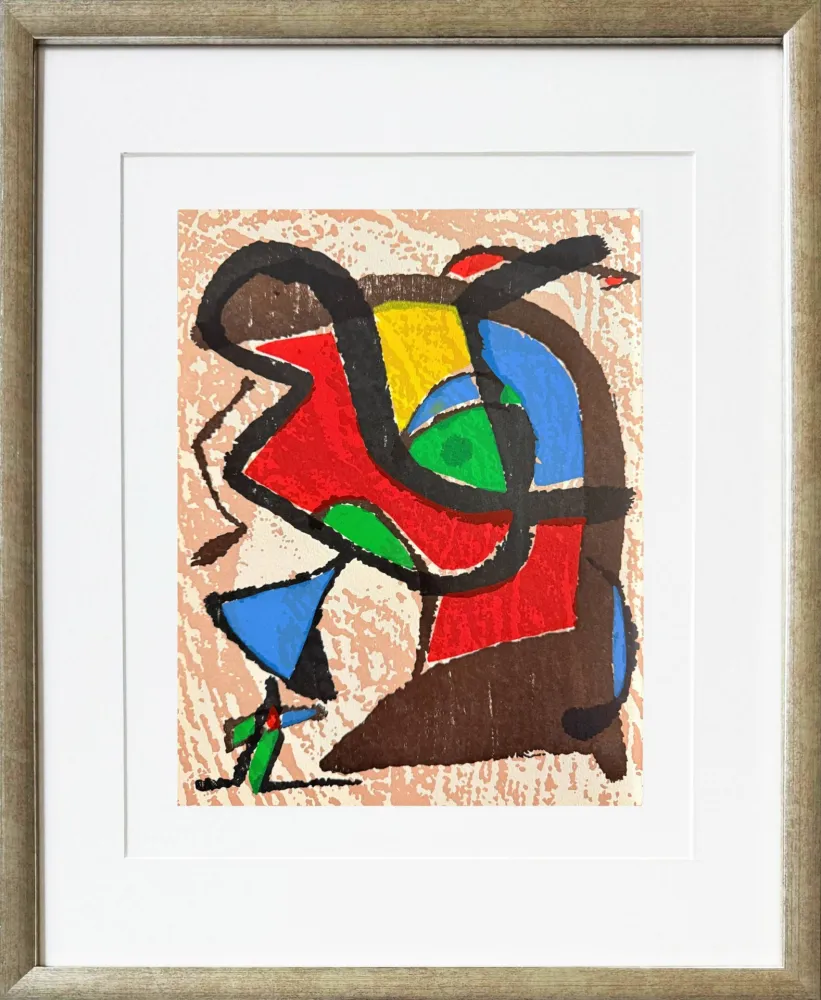 Xilogravura Miró - Miro Engraver IV
