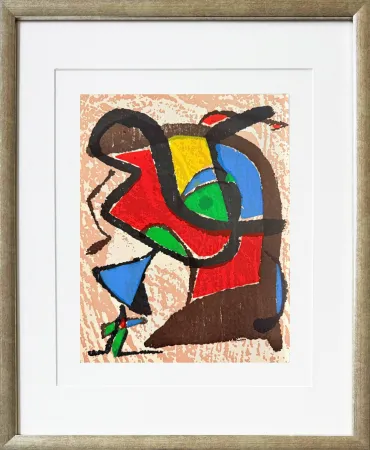 Xilogravura Miró - Miro Engraver IV