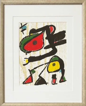 Xilogravura Miró - Miro Engraver V
