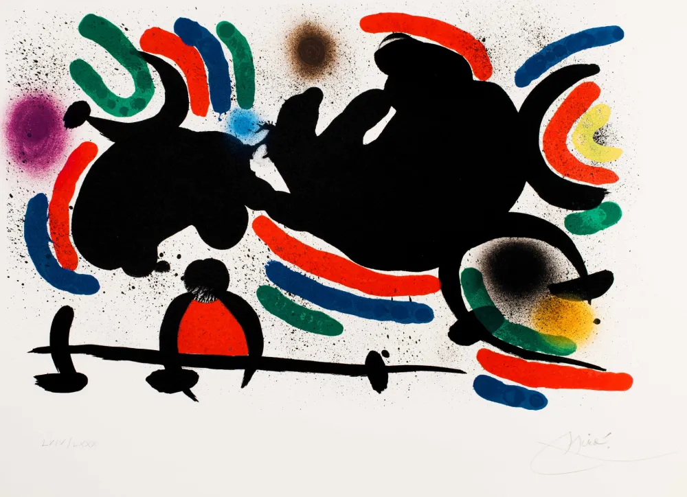 Sem Técnica Miró -  Miró lithographe I (Maeght 860)