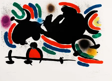 Sem Técnica Miró -  Miró lithographe I (Maeght 860)