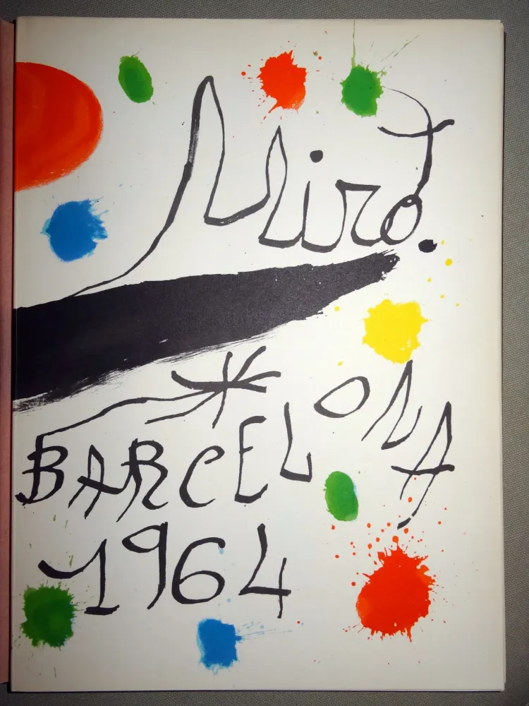 Livro Ilustrado Miró - Obra Inèdita recent