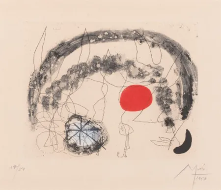 Água-Forte E Água-Tinta Miró - One plate, from Série III