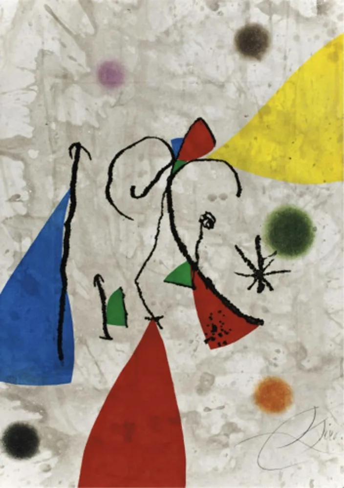 Gravura Miró - Passage De L'Egyptienne, 10