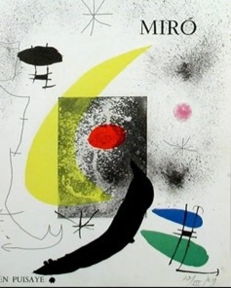 Livro Ilustrado Miró - Pavane pour Miró