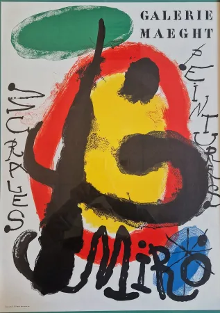 Cartaz Miró - Peintures murales