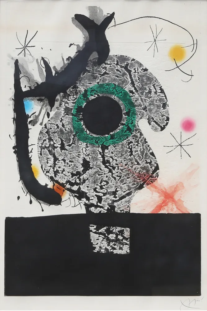 Gravura Miró - Polypheme