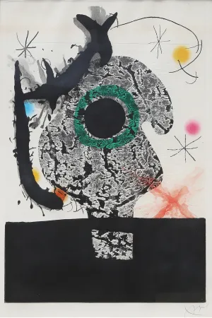 Gravura Miró - Polypheme