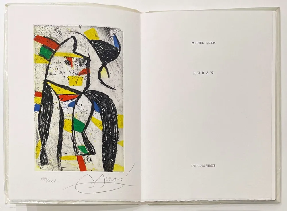 Livro Ilustrado Miró - Ruban