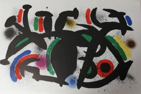 Litografia Miró - Sans titre