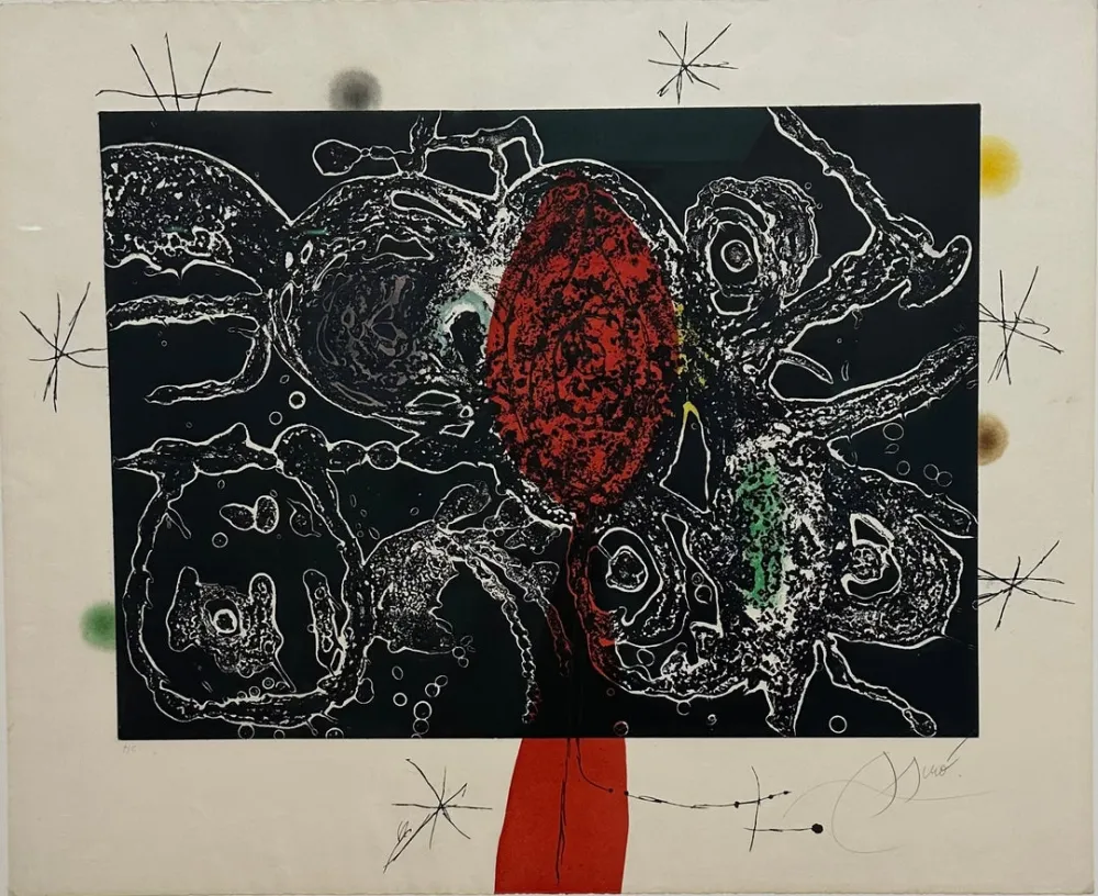 Água-Forte Miró - Senza titolo