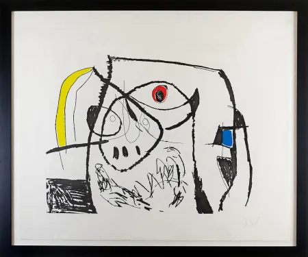 Gravura Miró - Serie Mallorca Plate XII 