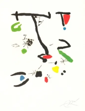 Gravura Miró - Son Abrines