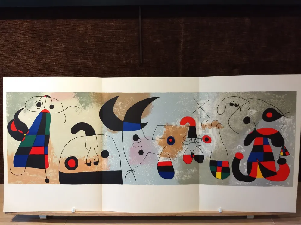 Livro Ilustrado Miró - Sur quatre murs