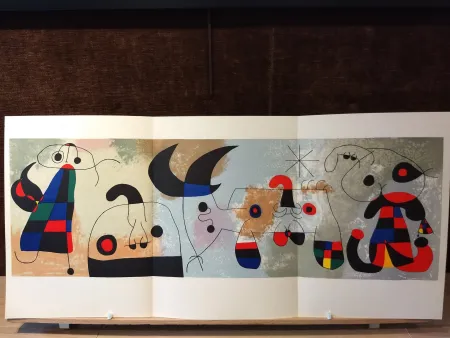 Livro Ilustrado Miró - Sur quatre murs